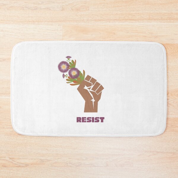 Item preview, Resist Flowers Fist  designed and sold by earthandorigin.