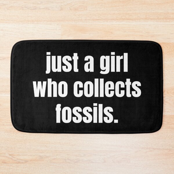 Item preview, Just a Girl Who Collects Fossils designed and sold by I-wanna-T-shirt.