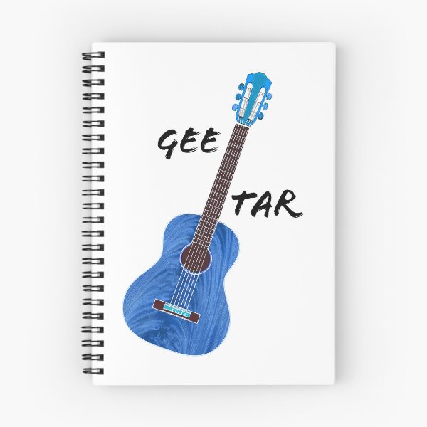 Item preview, Gee Tar in blue  V2 For Guitar Lovers designed and sold by TerenceLacey.