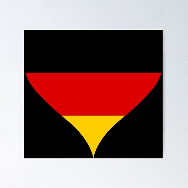 Item preview, German Flag Heart designed and sold by NTGUILTY.
