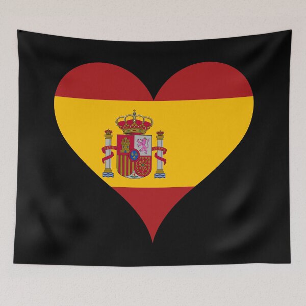 Item preview, Spanish Flag Heart designed and sold by NTGUILTY.