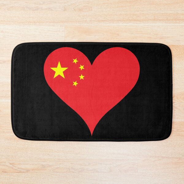 Item preview, Chinese Flag Heart designed and sold by NTGUILTY.