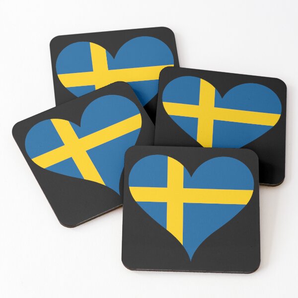 Item preview, Swedish Flag Heart designed and sold by NTGUILTY.