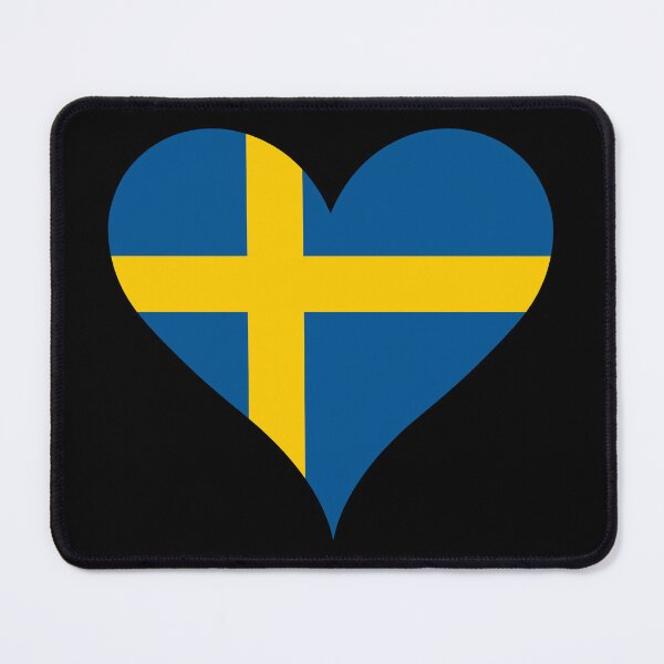 Item preview, Swedish Flag Heart designed and sold by NTGUILTY.