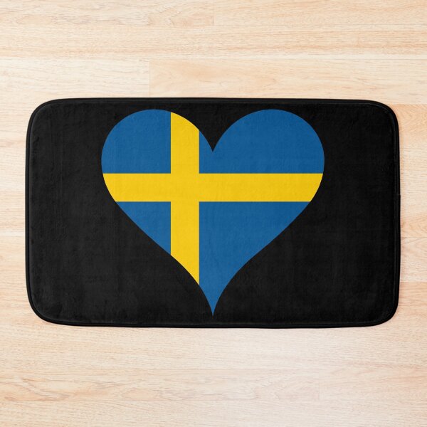 Item preview, Swedish Flag Heart designed and sold by NTGUILTY.