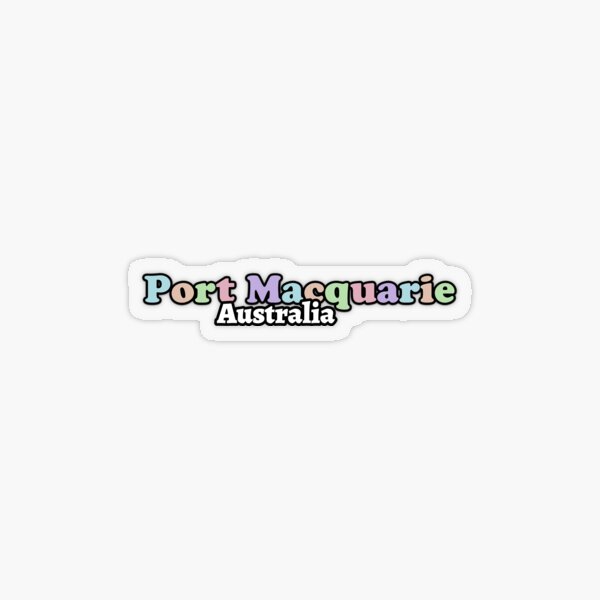 Item preview, Port Macquarie Australia Travel Bumper designed and sold by BeautifulHues.