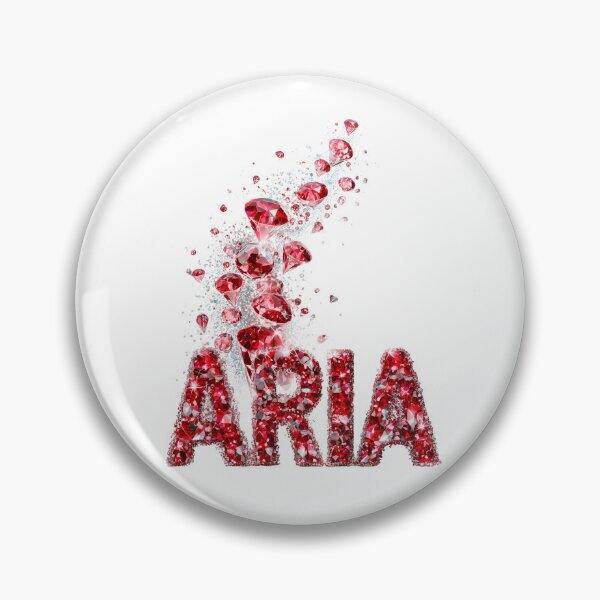 Item preview, ARIA – Ruby Diamond Name Design designed and sold by VisionaryVeils.