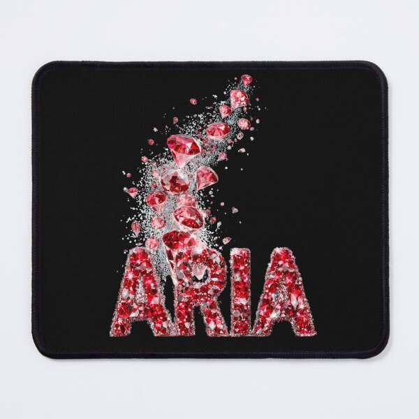 Item preview, ARIA – Ruby Diamond Name Design designed and sold by VisionaryVeils.