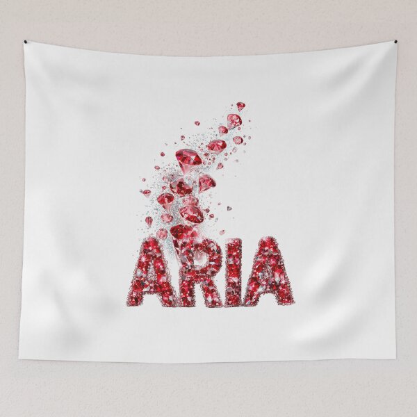 Item preview, ARIA – Ruby Diamond Name Design designed and sold by VisionaryVeils.