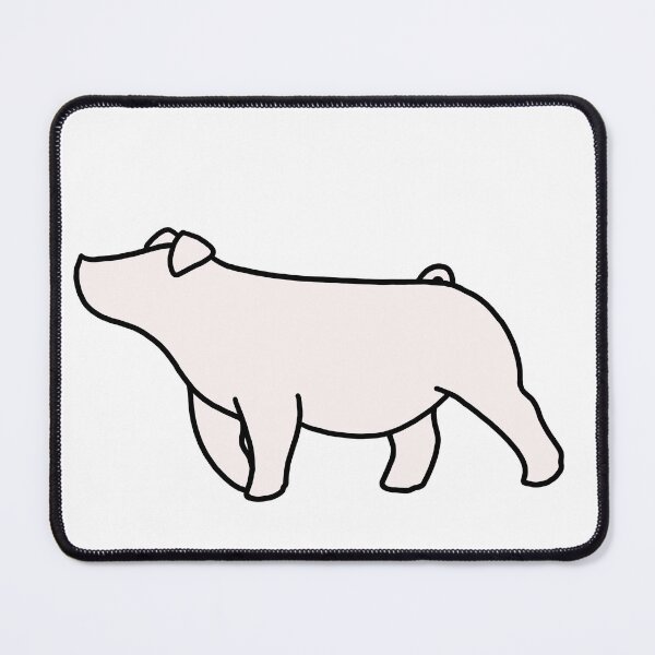 Item preview, Chester White/Landrace Show Gilt designed and sold by livestockgraphicsbybrooke.
