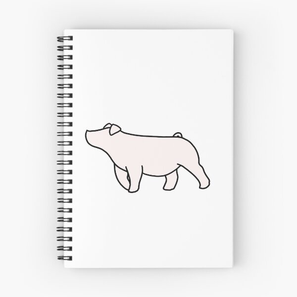 Item preview, Chester White/Landrace Show Gilt designed and sold by livestockgraphicsbybrooke.