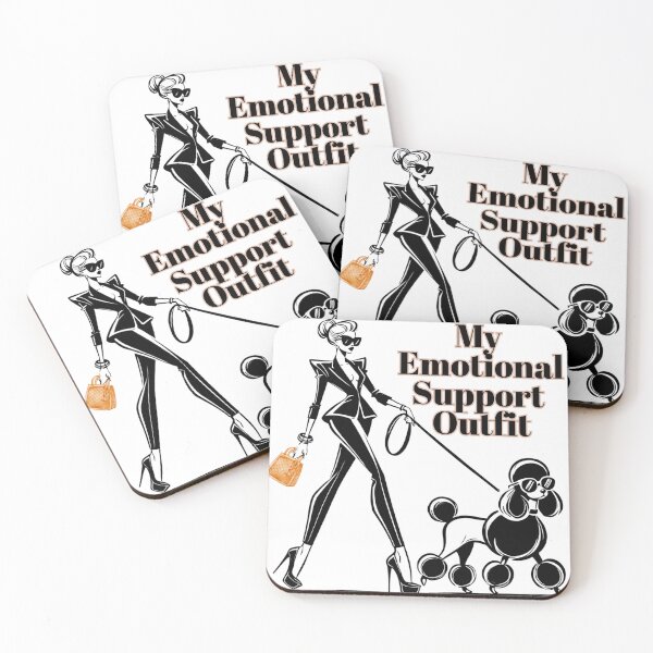 Item preview, My Emotional Support Outfit designed and sold by BreakupCentral.