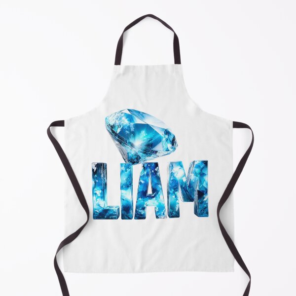 Item preview, LIAM – Blue Diamond Name Design designed and sold by VisionaryVeils.