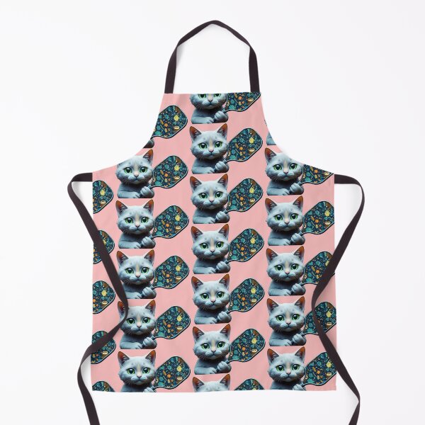 Item preview, Cuddly Kitten Training to be Pickleball Player designed and sold by RickGoulet.