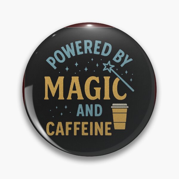 Item preview, Magic and Caffeine  designed and sold by Queue Culture.
