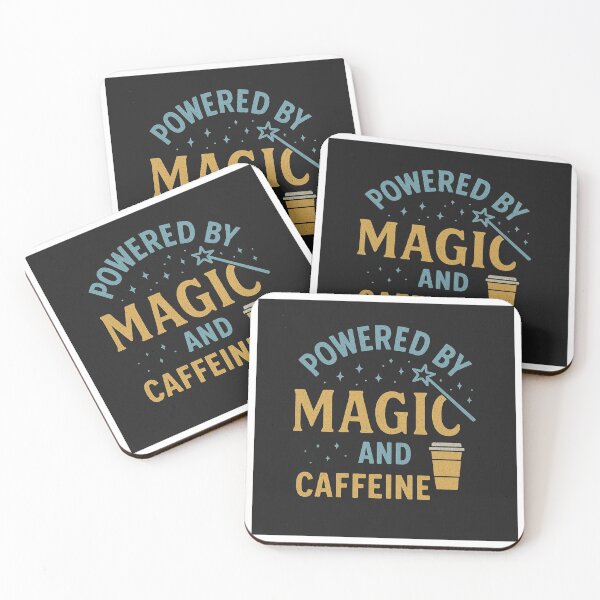 Item preview, Magic and Caffeine  designed and sold by Queue Culture.
