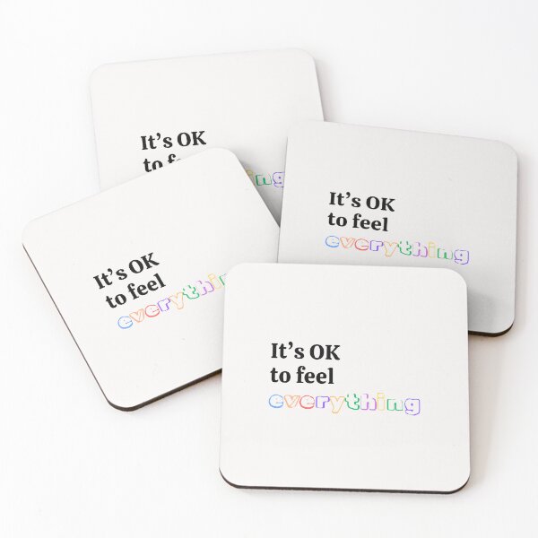 Item preview, It's OK to feel everything Tshirt designed and sold by AmeliaKrysiak.