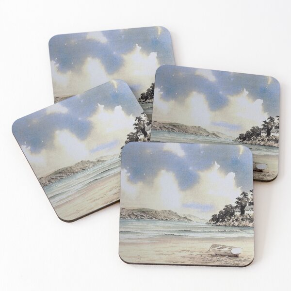 Item preview, salcombe estuary from south sands beach designed and sold by artsmeow.