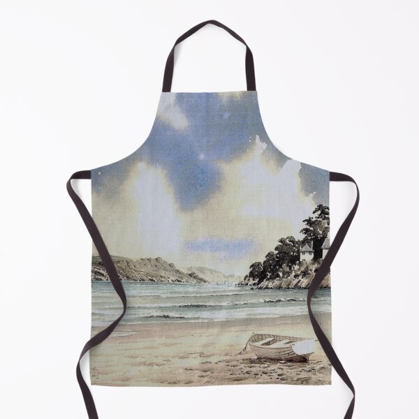 Item preview, salcombe estuary from south sands beach designed and sold by artsmeow.