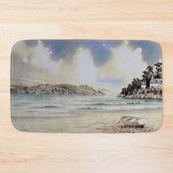 Item preview, salcombe estuary from south sands beach designed and sold by artsmeow.