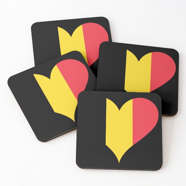 Item preview, Belgian Flag Heart designed and sold by NTGUILTY.