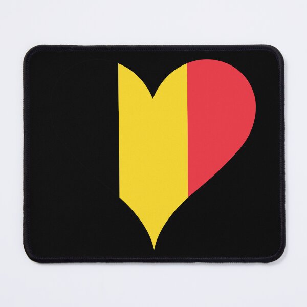 Item preview, Belgian Flag Heart designed and sold by NTGUILTY.