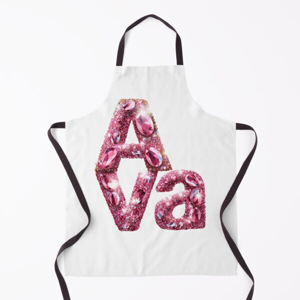 Item preview, AVA – Pink Gemstone Name Art designed and sold by VisionaryVeils.