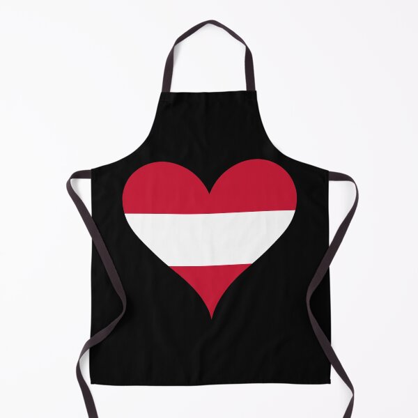 Item preview, Austrian Flag Heart designed and sold by NTGUILTY.