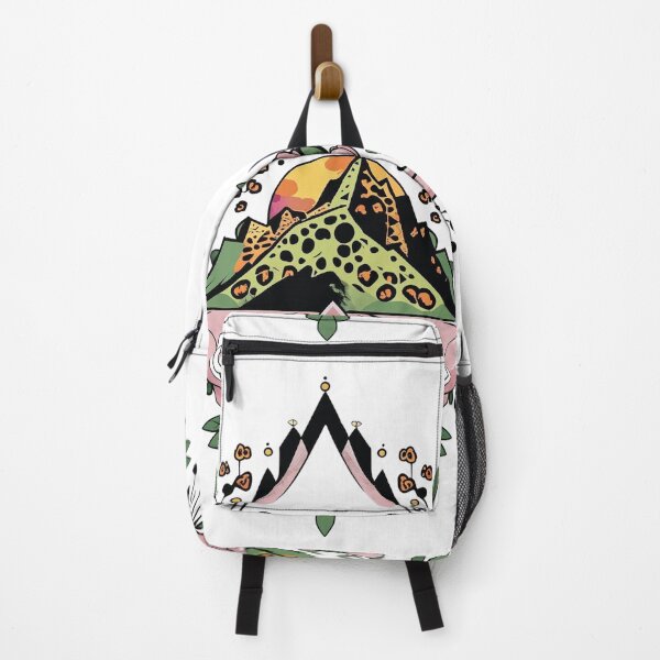 Item preview, Leopard‑Spotted Mountain Floral Crest – Bold Botanical & Graphic Art designed and sold by TheMysticNook.