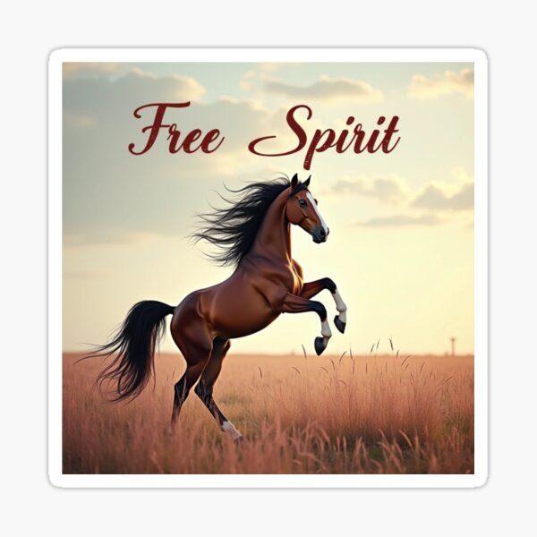 Item preview, Free Spirit Horse designed and sold by PriyaMagic.