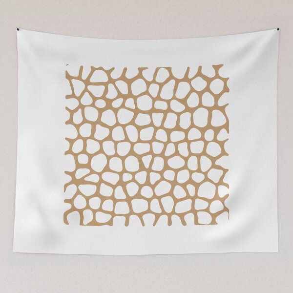 Item preview, Abstract Turing Pattern Giraffe Light Brown designed and sold by FunnyFeelingStudio.