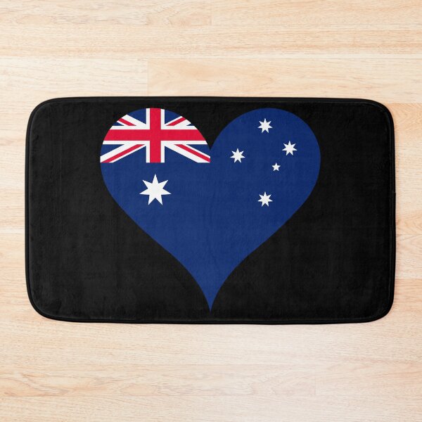 Item preview, Australian Flag Heart designed and sold by NTGUILTY.