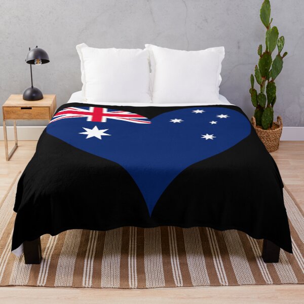 Item preview, Australian Flag Heart designed and sold by NTGUILTY.