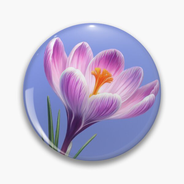 Item preview,  Luminous Purple Crocus: The Herald of Spring designed and sold by IraBum.