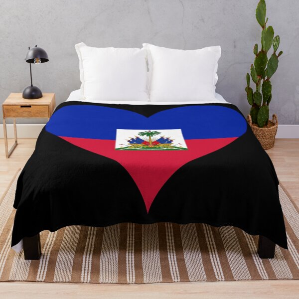 Item preview, Haitian Flag Heart designed and sold by NTGUILTY.