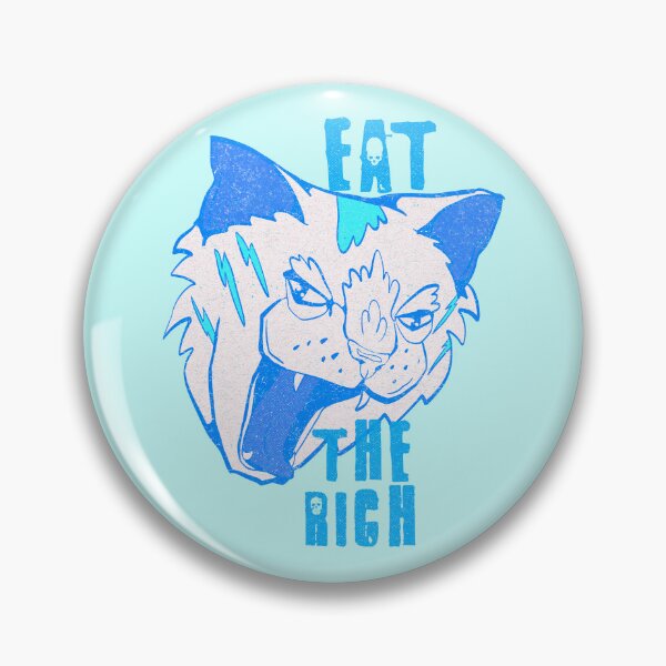 Item preview, Eat the Rich cat rawr designed and sold by crestfallenmermaid.