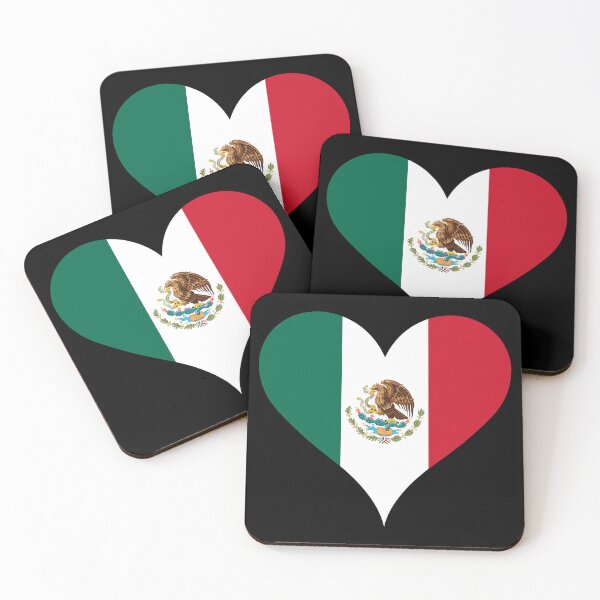 Item preview, Mexican Flag Heart designed and sold by NTGUILTY.