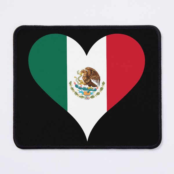 Item preview, Mexican Flag Heart designed and sold by NTGUILTY.