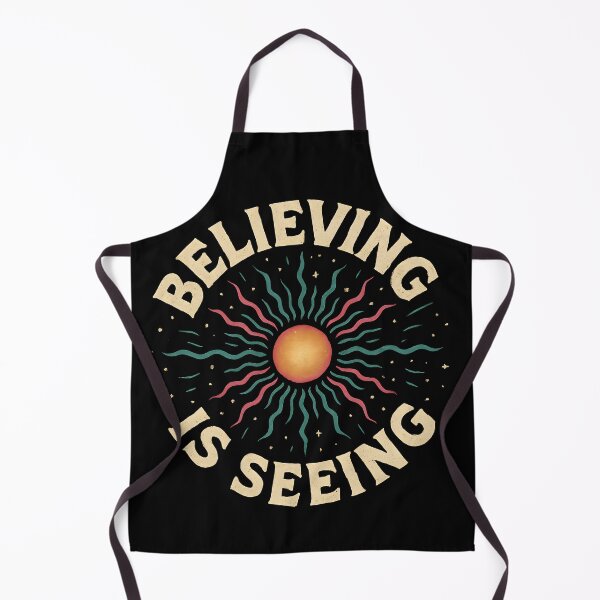 Item preview, Believing Is Seeing – Radiant Vintage Sunburst Spiritual Design designed and sold by LoveTeeDesigns.