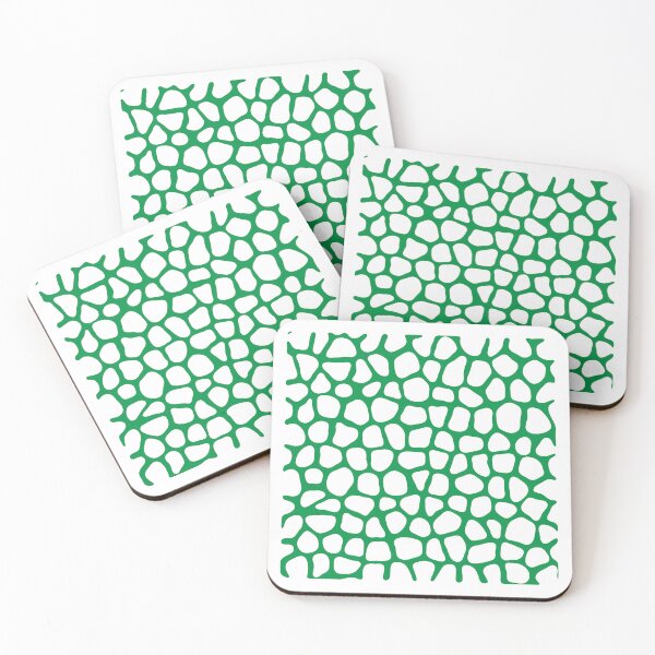 Item preview, Abstract Turing Pattern Giraffe Dark Green designed and sold by FunnyFeelingStudio.