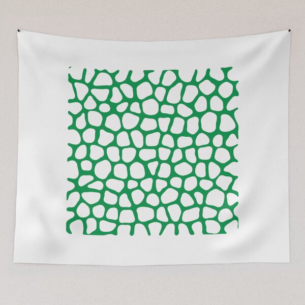 Item preview, Abstract Turing Pattern Giraffe Green designed and sold by FunnyFeelingStudio.