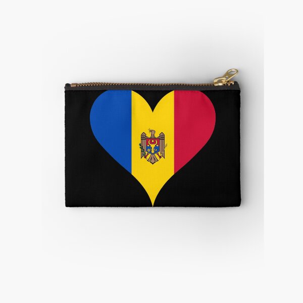 Item preview, Moldova Flag Heart designed and sold by NTGUILTY.