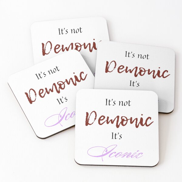 Item preview, Not demonic designed and sold by Fandomflux.
