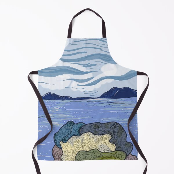 Artikelvorschau, Meeresküste und Stein. Wasser und Bergwolke. entworfen und verkauft von tenkenryujin.