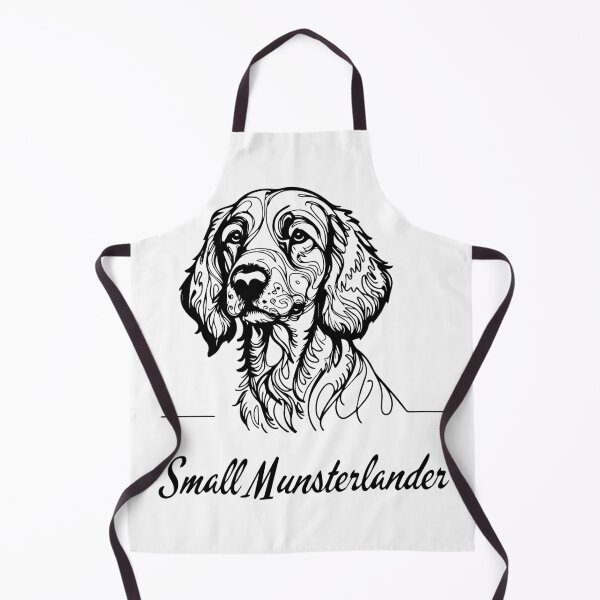 Item preview, Small Munsterlander Line Art – Elegant Dog Design designed and sold by AlmaMoArt.