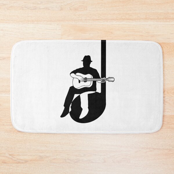 Item preview, Acoustic Guitar Quarter Note designed and sold by barmalisiRTB.