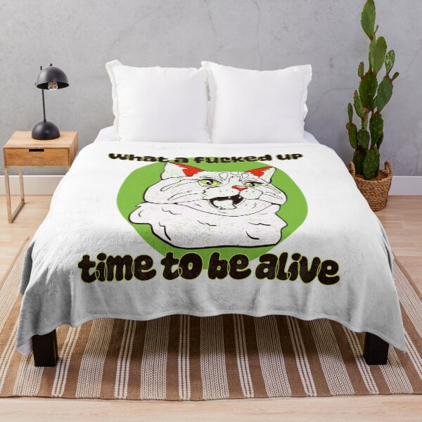 Item preview, what a f*cked up time to be alive designed and sold by crestfallenmermaid.