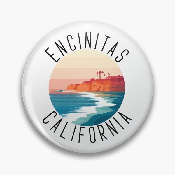 Item preview, Encinitas - California (with Black Lettering) designed and sold by VelvetRoom.