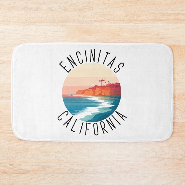 Item preview, Encinitas - California (with Black Lettering) designed and sold by VelvetRoom.