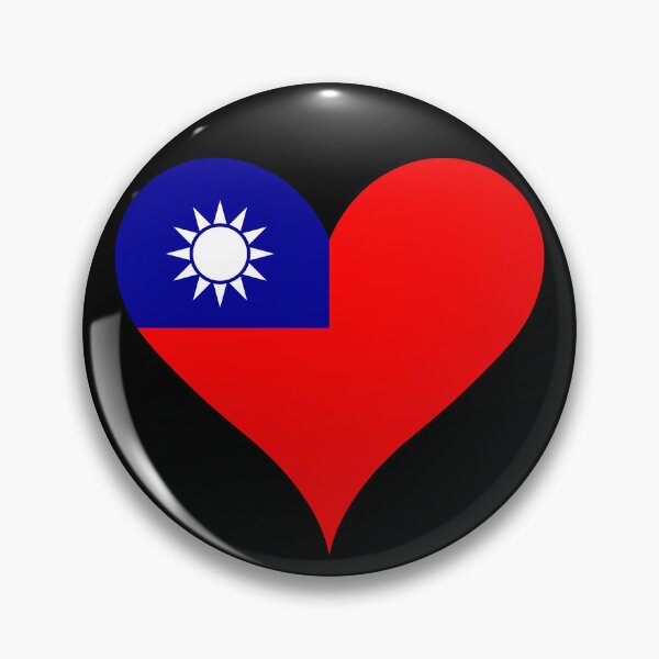 Item preview, Taiwan Flag Heart designed and sold by NTGUILTY.